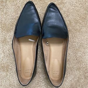 Black Pointed Toe Flats